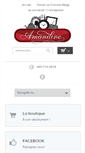 Mobile Screenshot of boutiqueamandine.ca